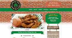 Desktop Screenshot of johnnymacswings.com